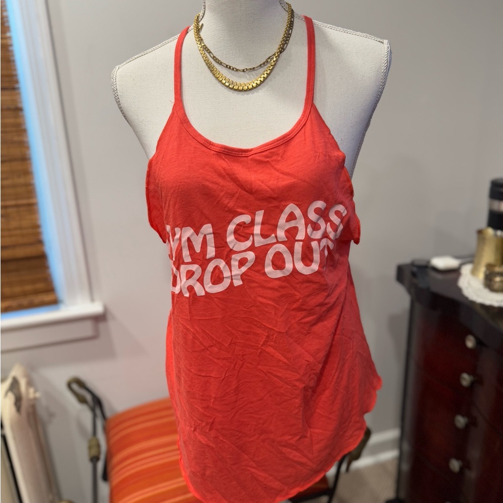 Red Graphic Women's Tank Top